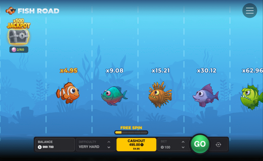 Fish Road Bonus