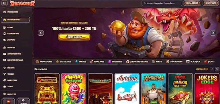 Dragonia bonus de bienvenue