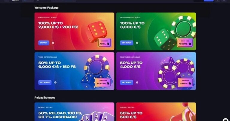 SpinAura avis et bonus de bienvenue